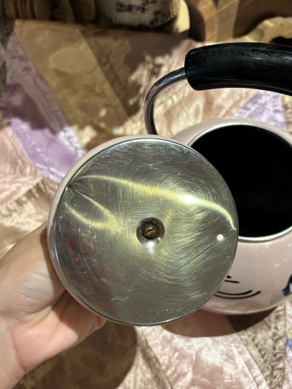 Vintage M. Kamenstein Pig Whistling Tea Kettle (with tail!!)